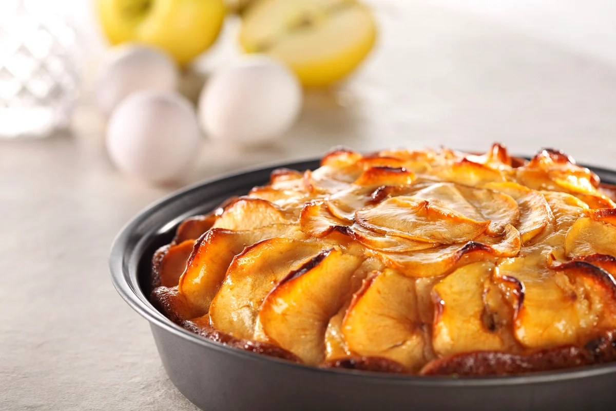 Repostería — tarta de manzana