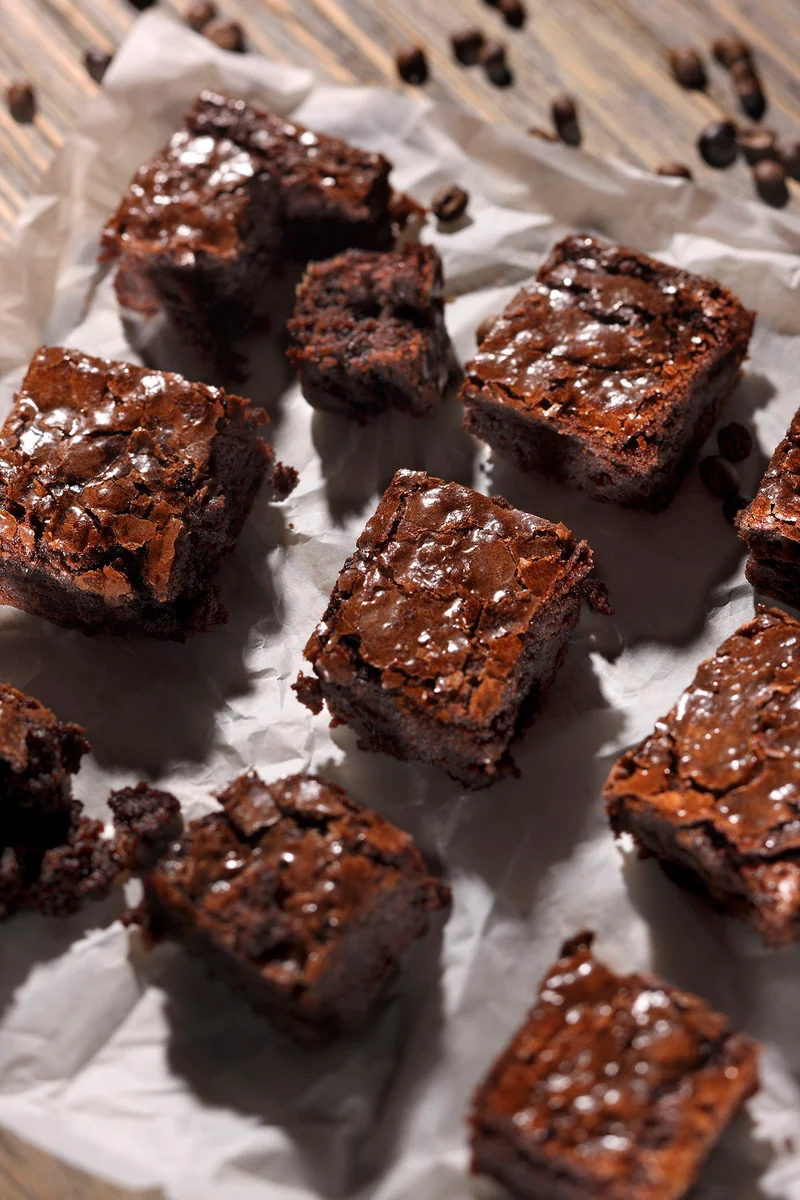 Repostería — brownies de chocolate