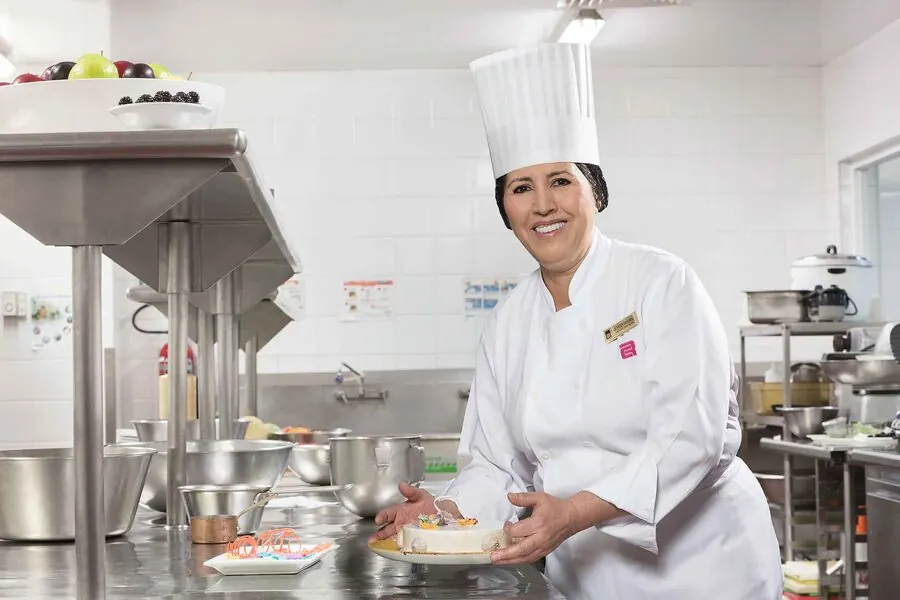 Retrato corporativo — chef repostera de Hotel Camino Real